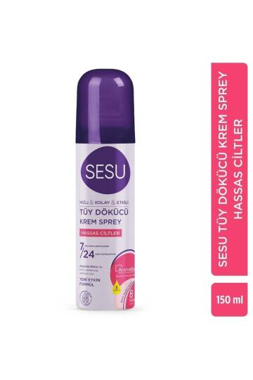 Hassas Ciltler Için Ideal E Vitamin Içerikli Tüy Dökücü Krem Sprey 150 Ml