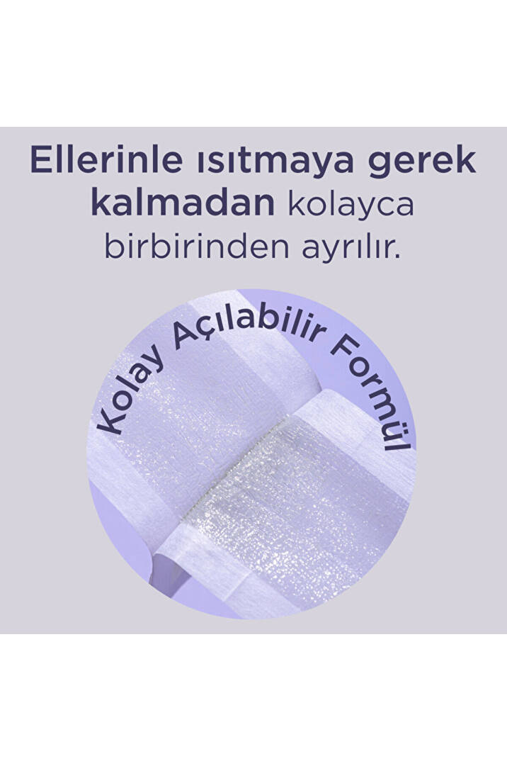Hassas Ciltlere Özel Maxi Set Ağda Bandı 40'lı - 5