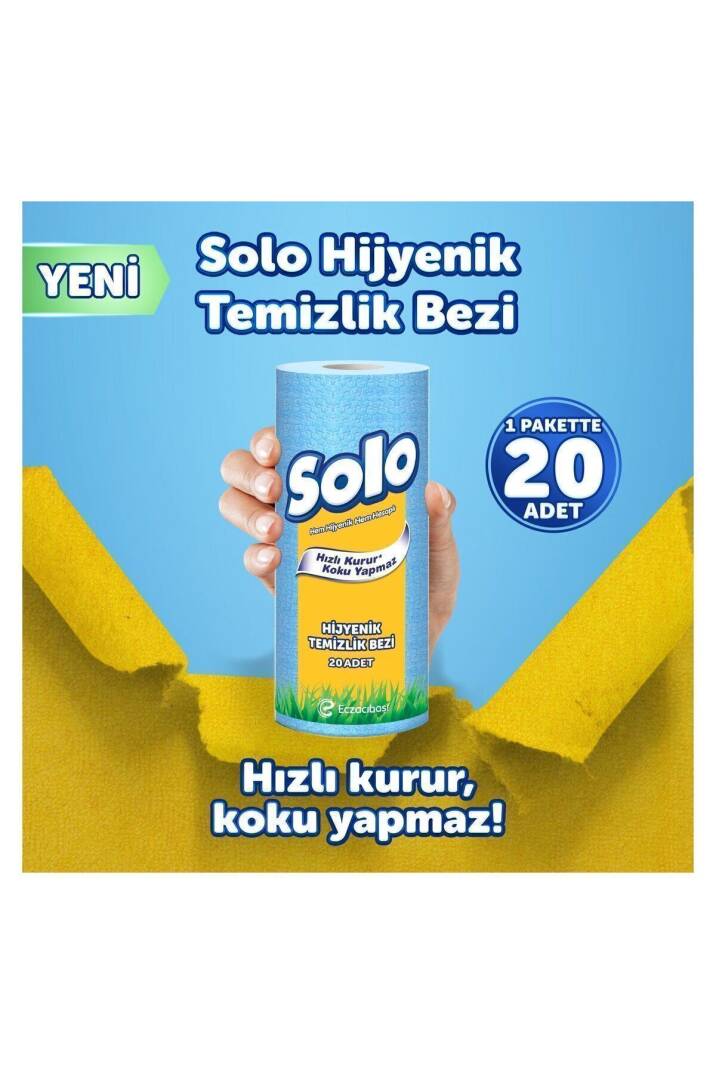 Hijyenik Temizlik Bezi 3'lü - 3