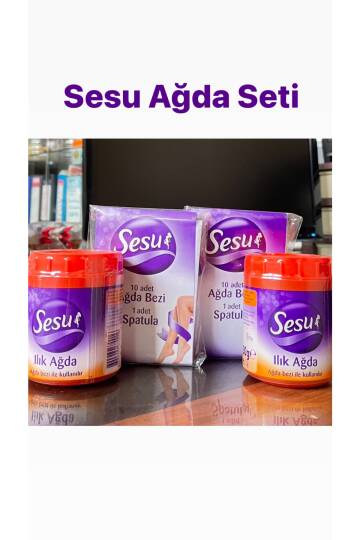 Ilık Ağda Ve Ağda Bezi Seti X 2