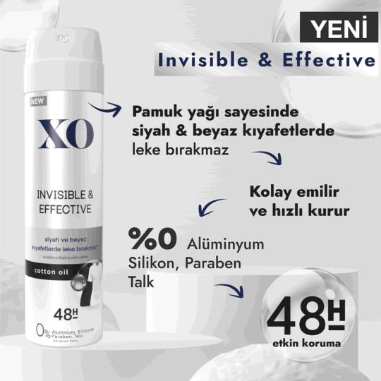 Invisible & Effective Women Deodorant 150 ml - 2