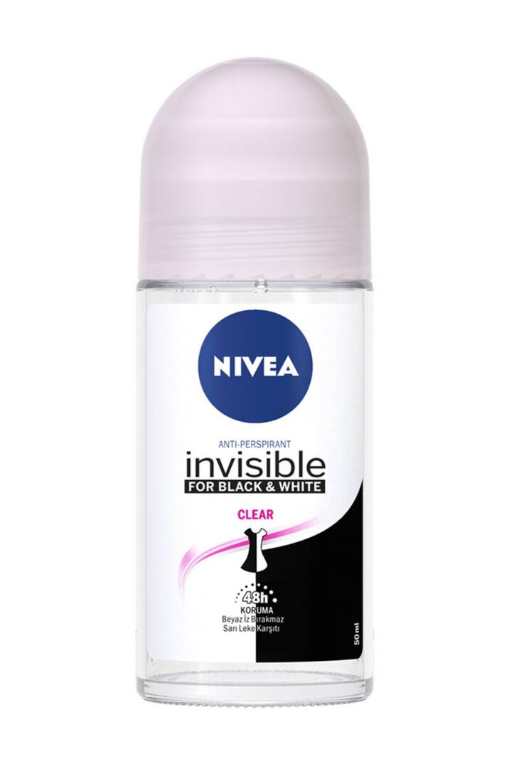 Invisible For Black & White Roll-on Clear 50 ml - 1
