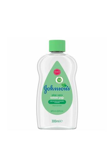 Johnson’s Baby 300 ml Aloe Veralı Nemlendirici Bebek Yağı