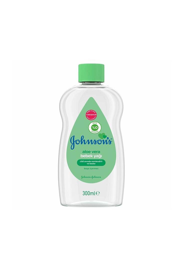 Johnson’s Baby 300 ml Aloe Veralı Nemlendirici Bebek Yağı - 1
