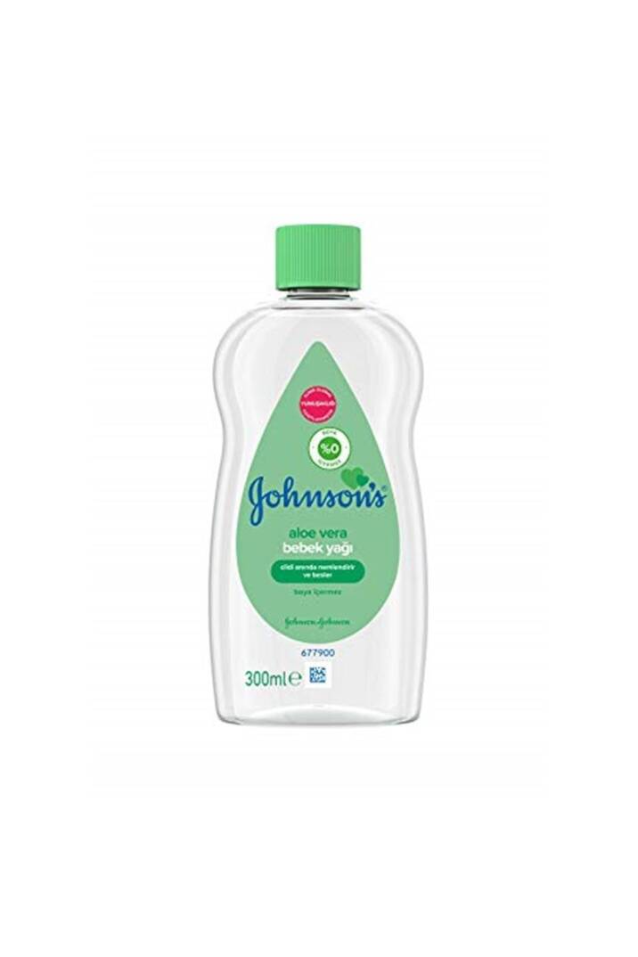 Johnson's Baby Aloe Vera Bebek Yağı 300 ml - 1