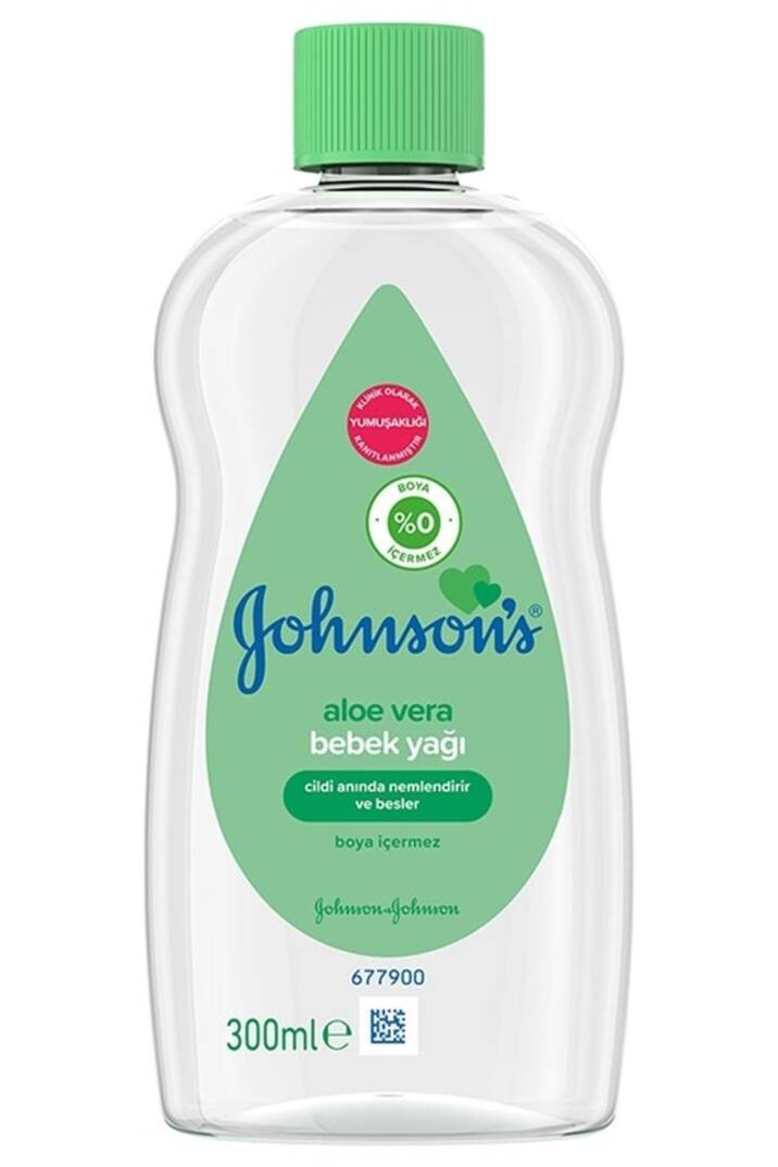Johnson's Baby Aloe Vera'lı Bebek Yağı 300 ml - 1