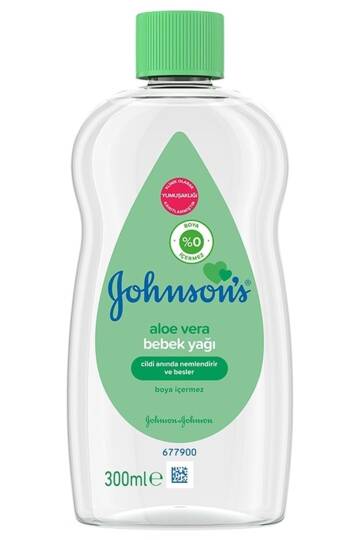 Johnson's Baby Aloe Veralı Bebek Yağı 300 Ml