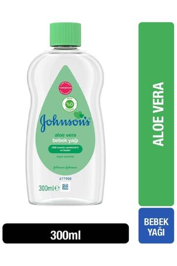 Johnson's Baby Aloe Veralı Bebek Yağı 300 Ml - 2