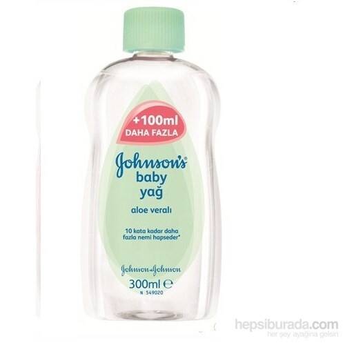 Johnson’s Baby  Oil Bebek Yağı Aloe Veralı 300 ml