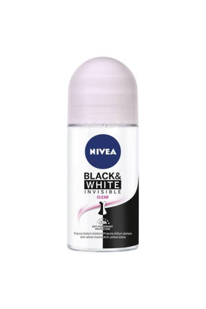 Kadın Black Whıte Invisible Clear Roll On 50 ml - 1