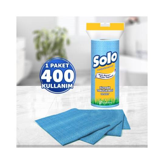 Kağıt Bez 20 Li Hijyenik Temizlik Bezi x 8 Paket - 4