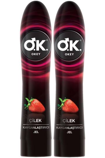 Kayganlaştırıcı Jel 100ml Çilekli (2 Lİ SET)