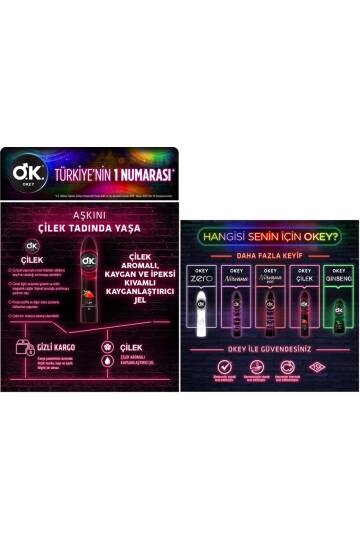 Kayganlaştırıcı Jel 100ml Çilekli (2 Lİ SET) - 7