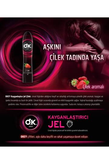 Kayganlaştırıcı Jel Çilek 100 ml - 2