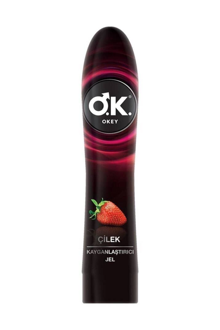 Kayganlaştırıcı Jel Çilek 100 ml Gizli Gönderim Sağlıkcı Marketim - 1