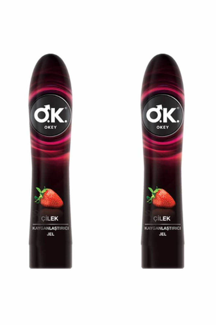 Kayganlaştırıcı Jel Çilek Aromalı 100 ml x 2 Adet - 1