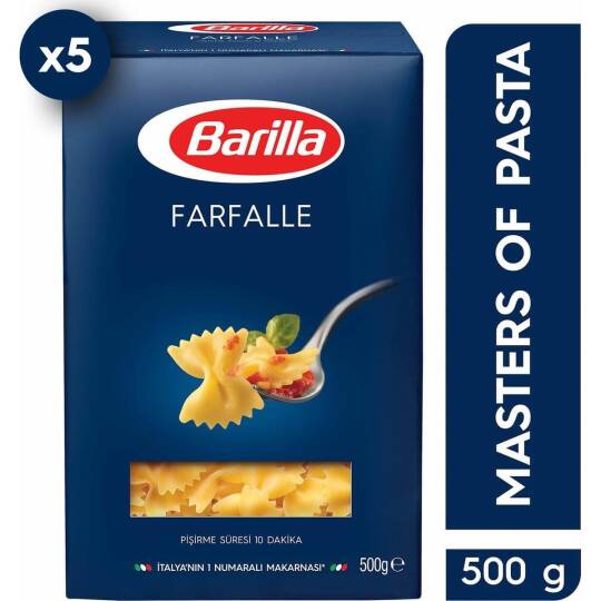 Kelebek (Farfalle) Makarna 500 gr x 5 'lü