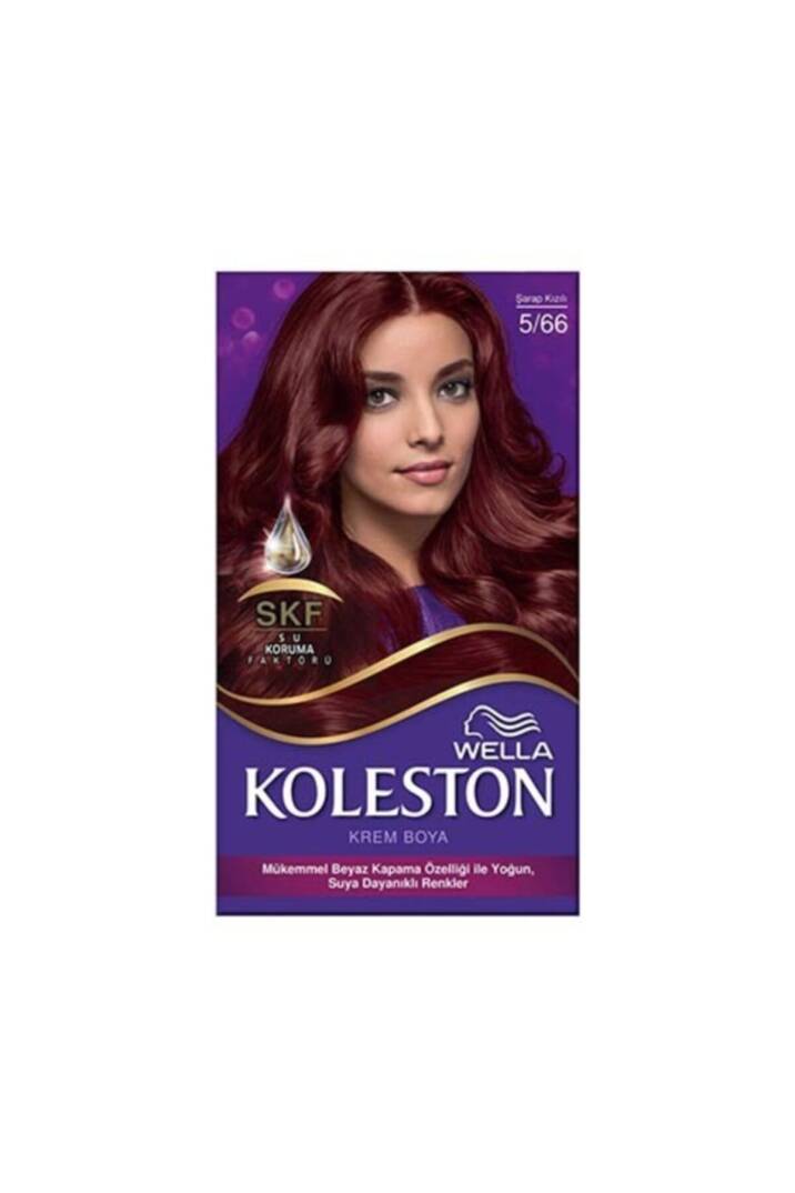 Kit Saç Boyası 5/66 Şarap Kızılı - 1