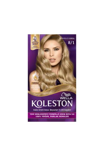 Kit Saç Boyası Açık Küllü Kumral 8/1