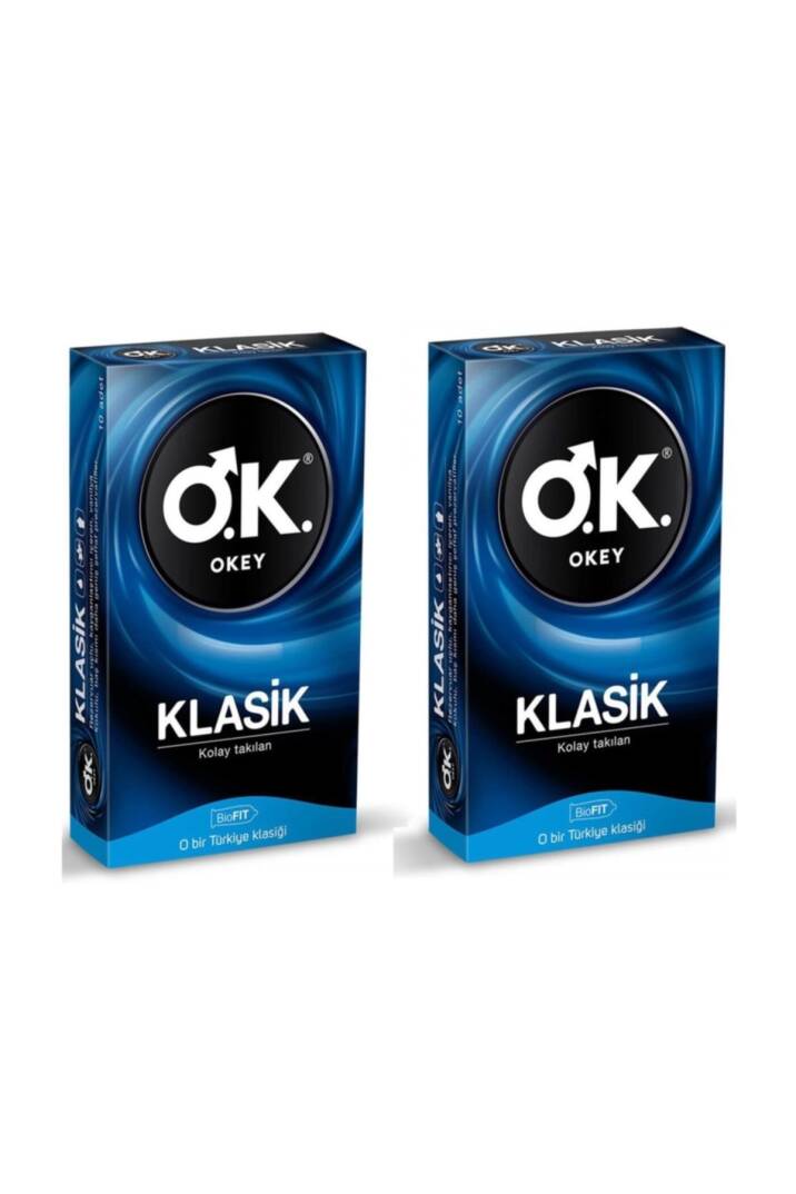 Klasik Kolay Takılan Prezervatif 10'lu 2 Paket - 1