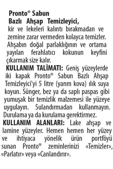 Klasik Sabun Bazlı Ahşap Yüzey Temizleyici 750 Ml - 2