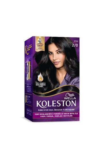 Koleston 2/0 Siyah Saç Boyası