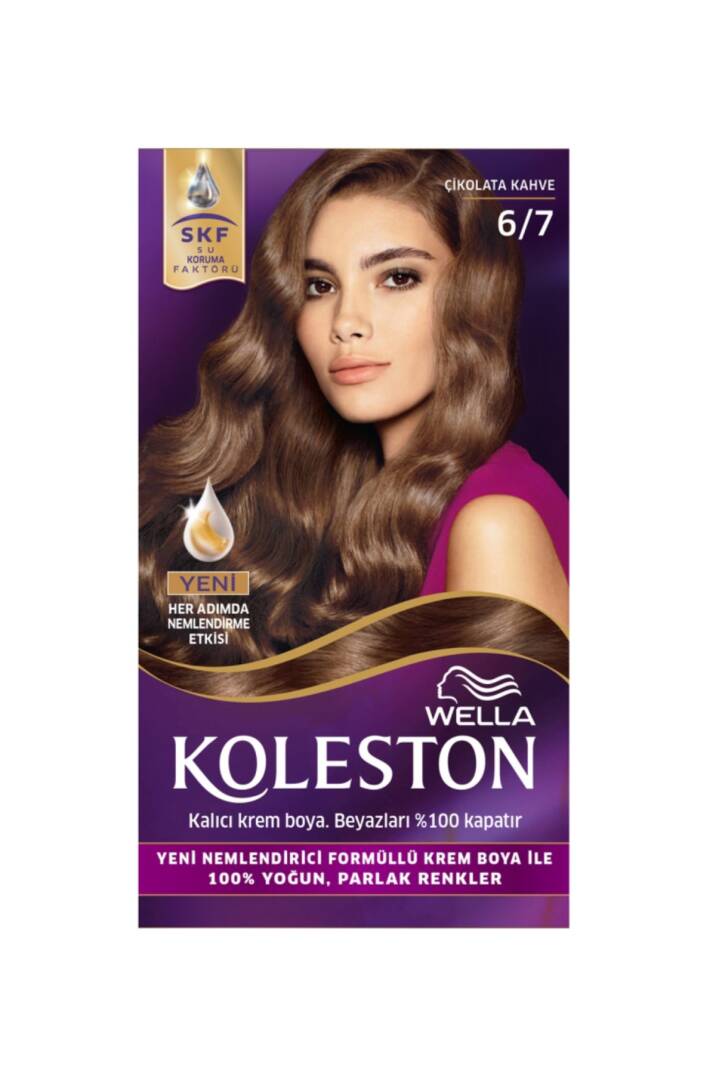Koleston 6/7 Kit Boya Çikolata Kahve - 1