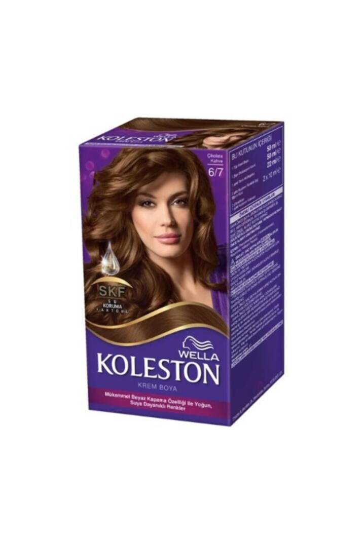 Koleston Kit 6/7 Çikolata Kahve Saç Boyası - 1