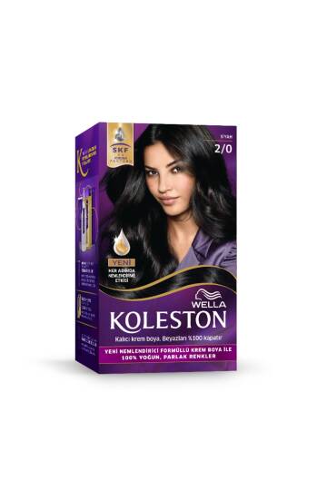 Koleston Kit Saç Boyası 2/0 Siyah