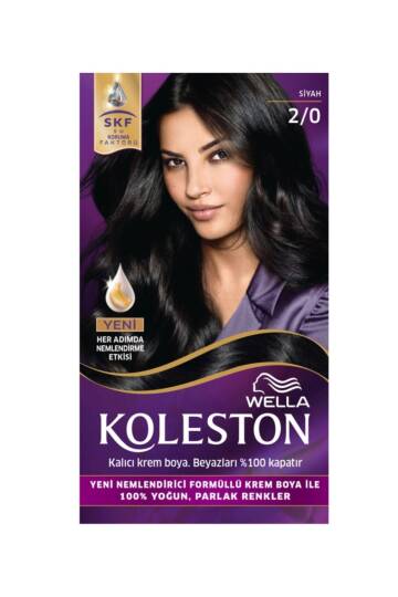 Koleston Kit Saç Boyası 2/0 Siyah - 1