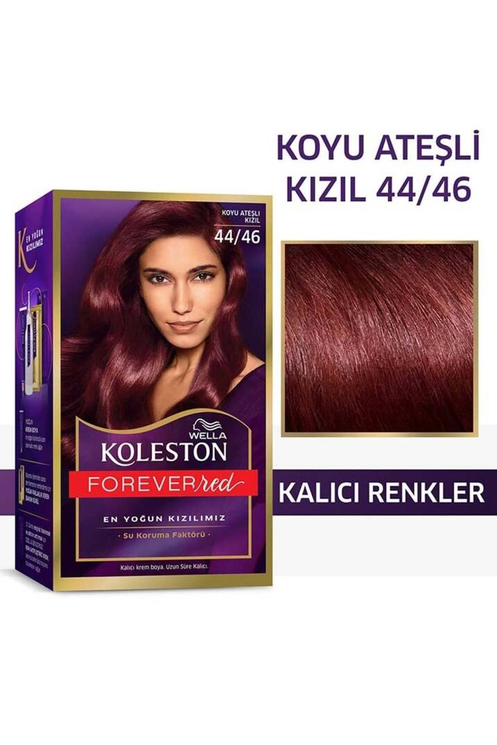 Koleston Kit Saç Boyası 44/46 Koyu Ateşli Kızıl - 2