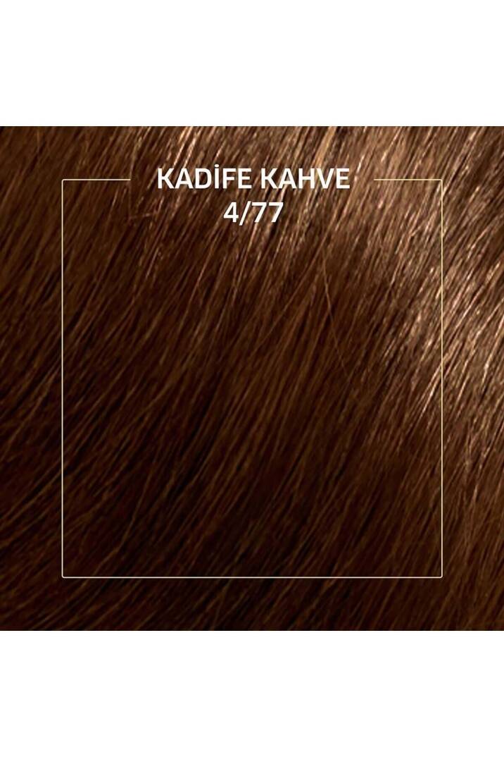 Koleston Kit Saç Boyası 4/77 Kadife Kahve - 6