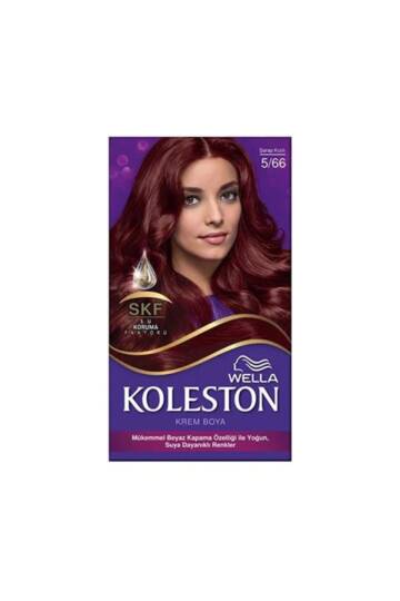 Koleston Kit Saç Boyası 5 66 Şarap Kızılı