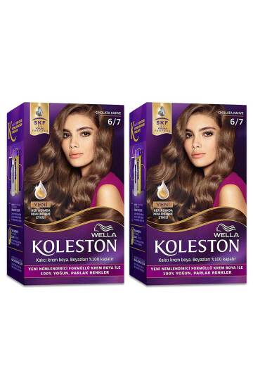 Koleston Kit Saç Boyası 6/7 Çikolata Kahve X 2 Adet - 2