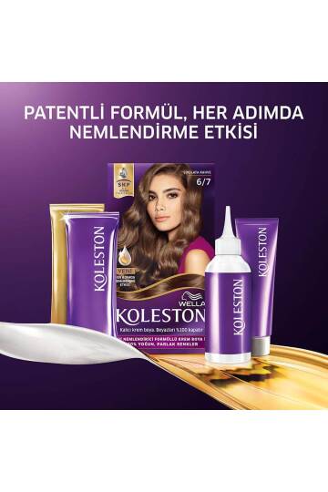 Koleston Kit Saç Boyası 6/7 Çikolata Kahve X 2 Adet - 5