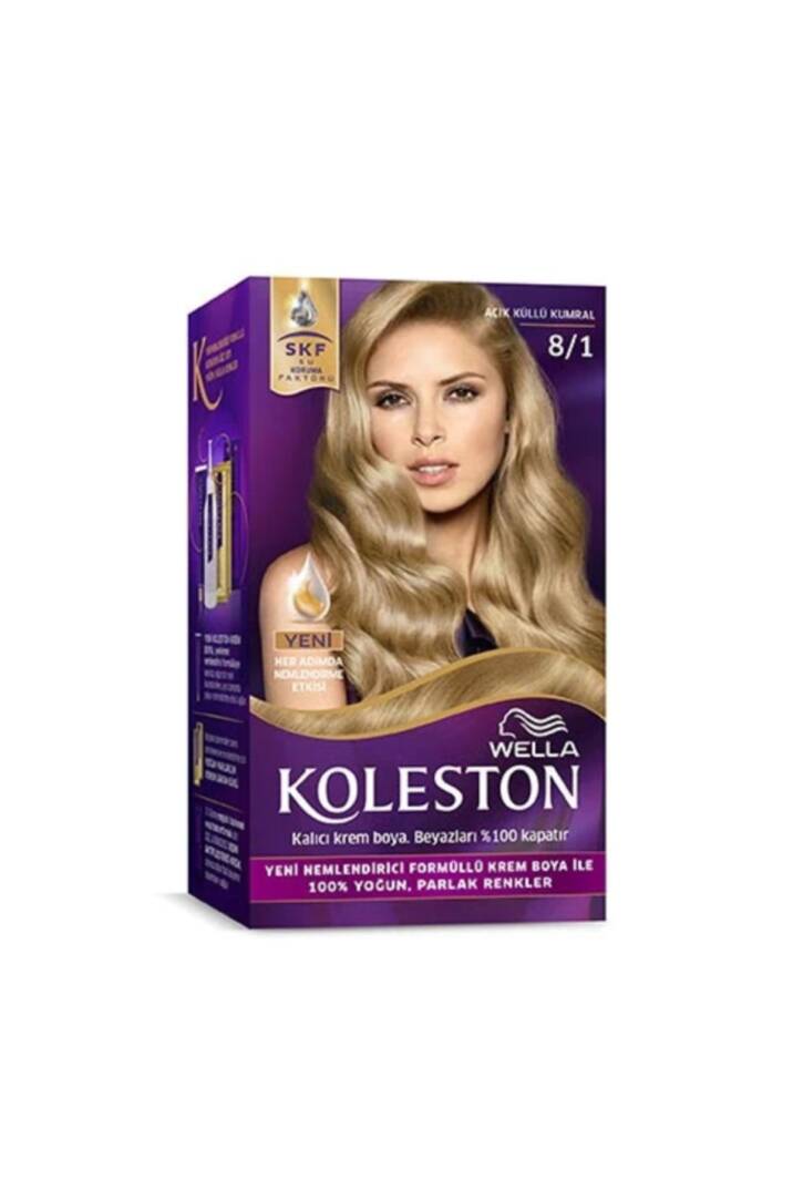 Koleston Kit Saç Boyası 8/1 Açık Küllü Kumral - 1