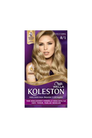 Koleston Kit Saç Boyası Açık Küllü Kumral 8/1