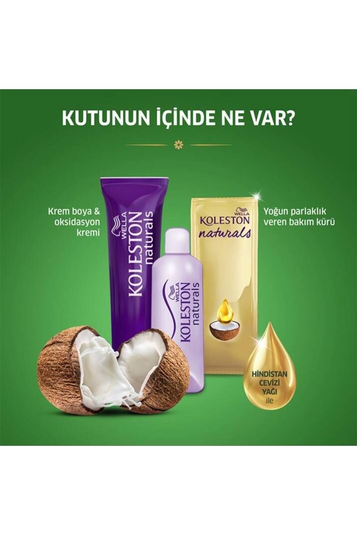 Koleston Naturals Saç Boyası 6/73 Ayışığı Kahve 3 Adet - 3