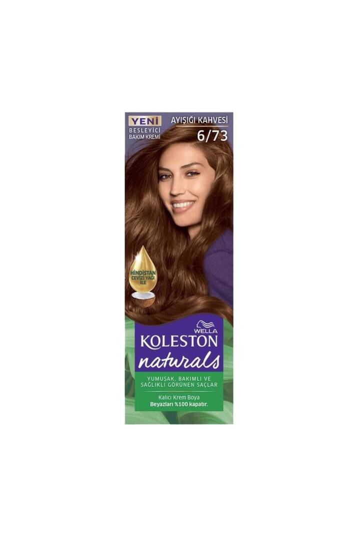 Koleston Naturals Saç Boyası 6/73 Ayışığı Kahvesi - 1