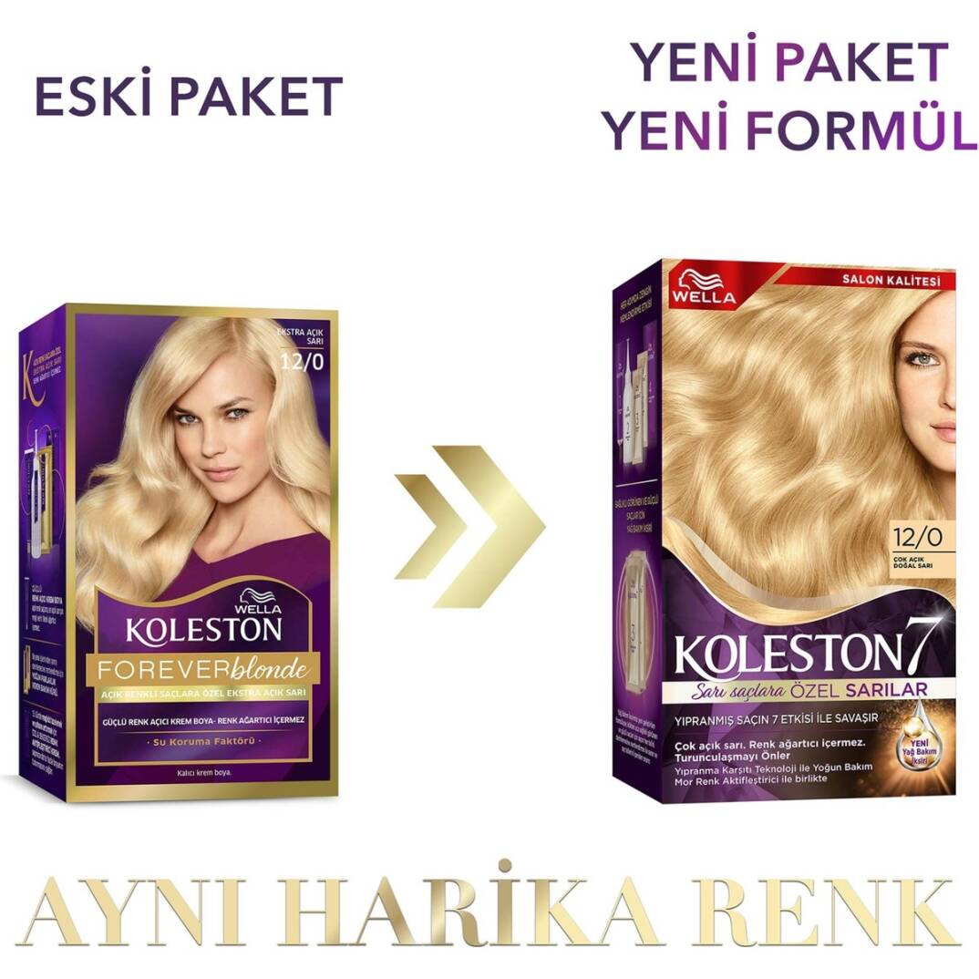 KOLESTON SET 12/0 ÇOK AÇIK DOĞAL SARI - 2