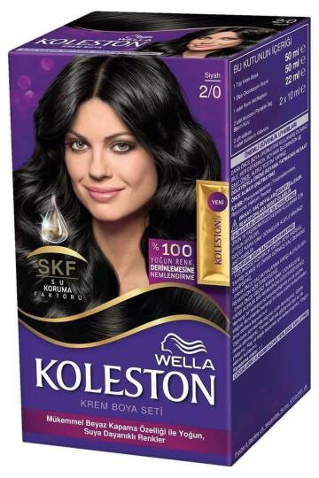 Koleston Süper Saç Boyası Siyah 2/0 50 Ml Kategori: Saç Boyası