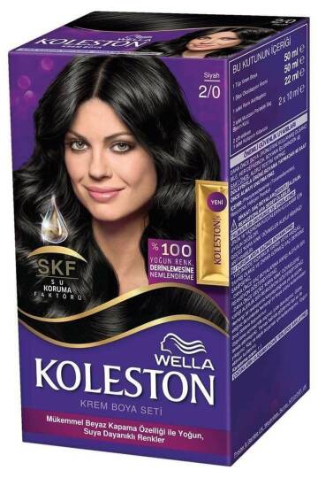 Koleston Süper Saç Boyası Siyah 2/0 50 Ml Kategori: Saç Boyası
