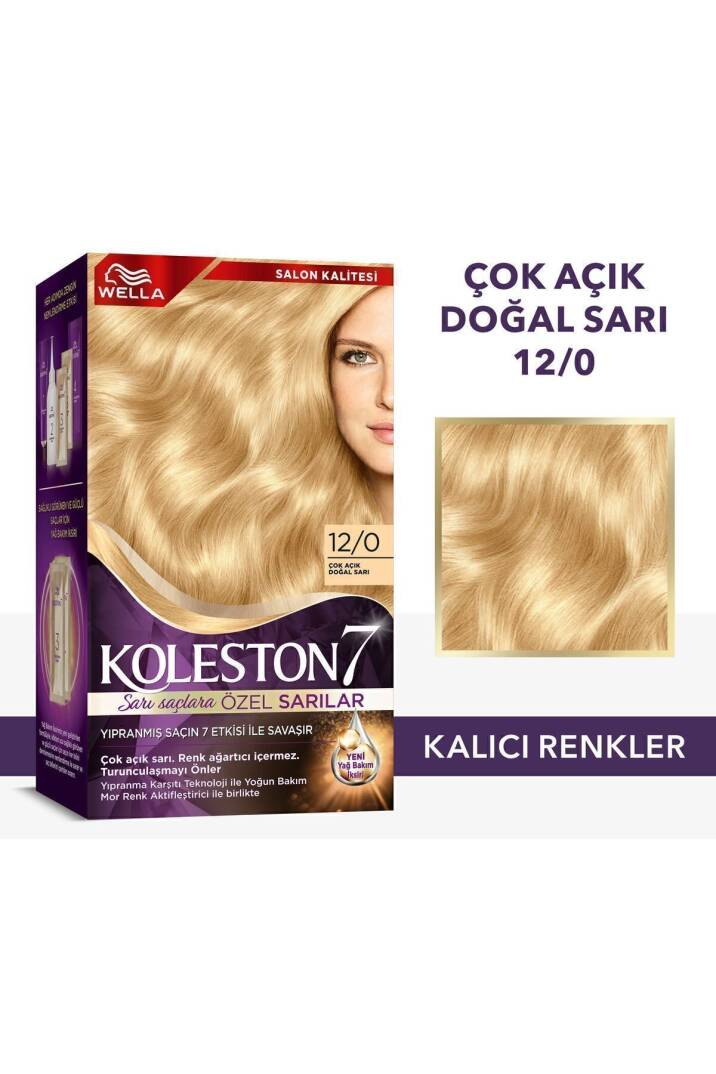 Koleston Supreme Kit 12/0 Çok Açık Doğal Sarı X3'lü Set - 2