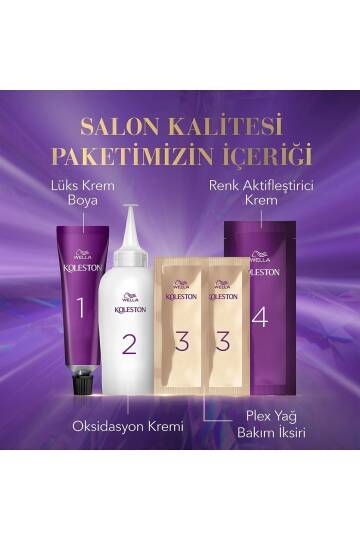 Koleston Supreme Kit Saç Boyası 12/11 Yoğun Küllü Sarı - 5