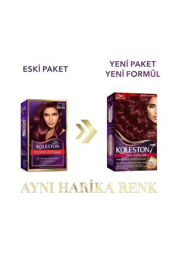 Koleston Supreme Kit Saç Boyası 44/46 Koyu Ateşli Kızıl - 2