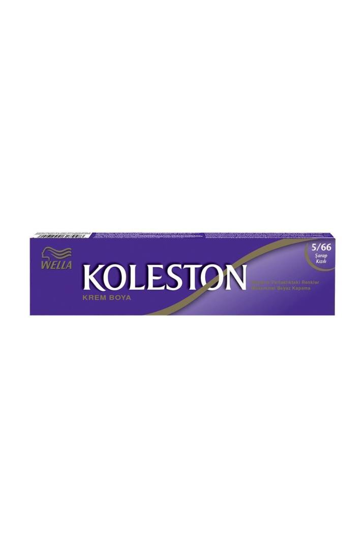 Koleston Supreme Kit Saç Boyası 5/66 Şarap Kızılı - 5