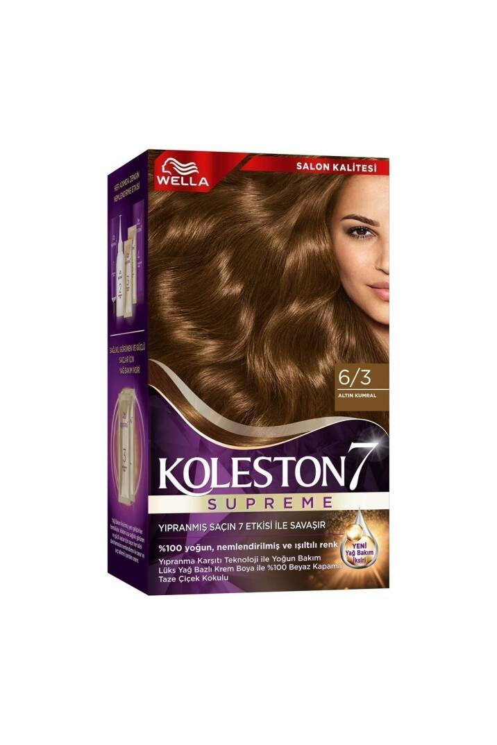 Koleston Supreme Kit Saç Boyası 6/3 Altın Kumral - 3