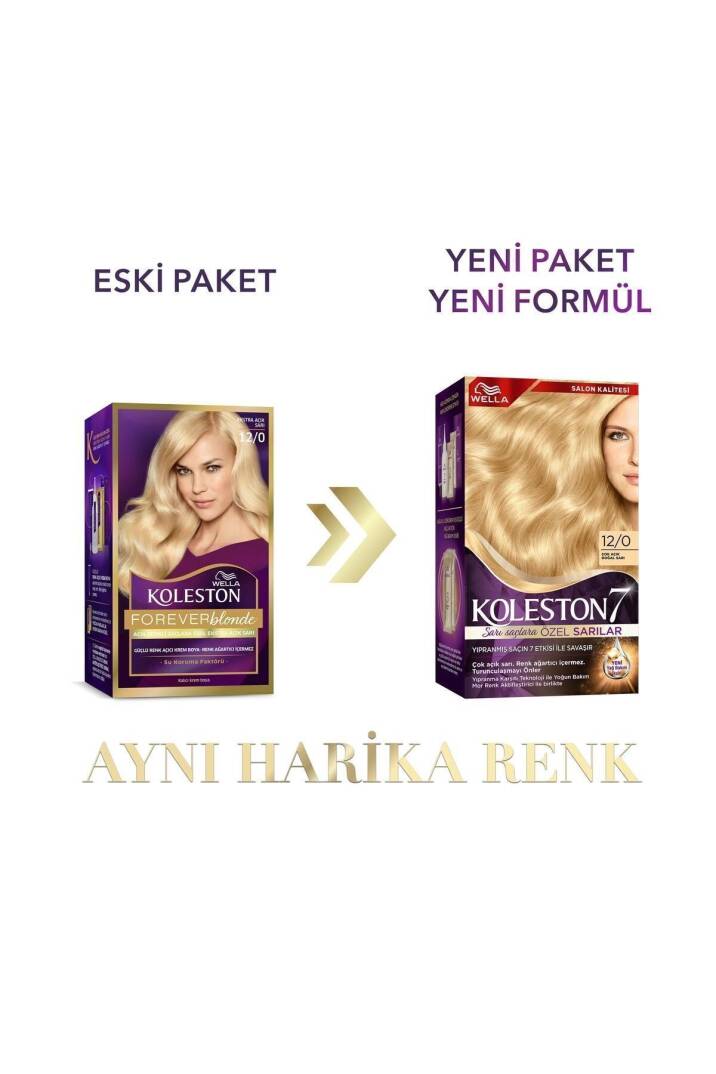 Koleston Supreme Saç Boyası 12/0 Çok Açık Doğal Sarı - 2
