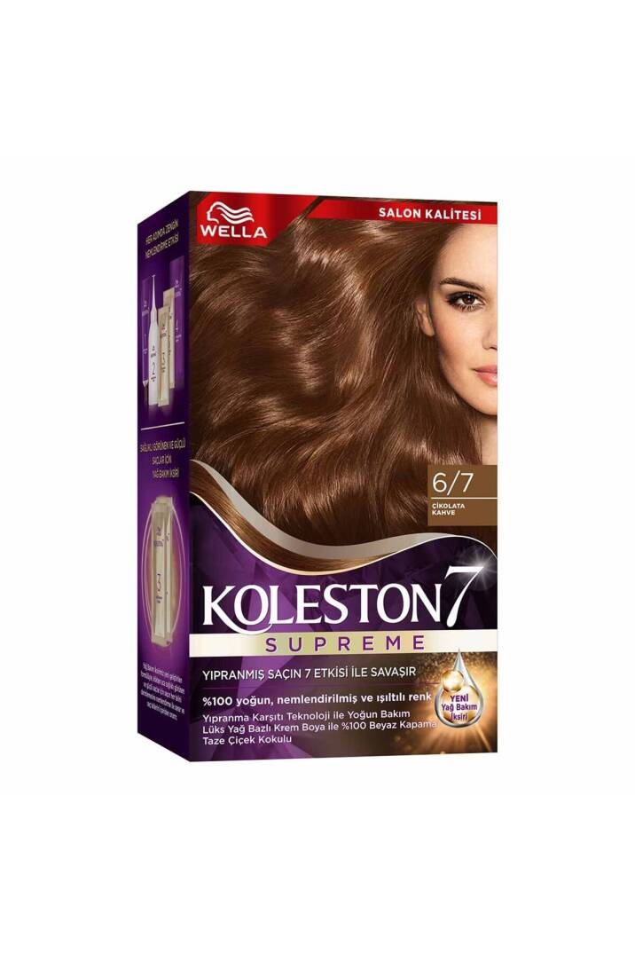 Koleston Supreme Saç Boyası 6/7 Çikolata Kahve - 1
