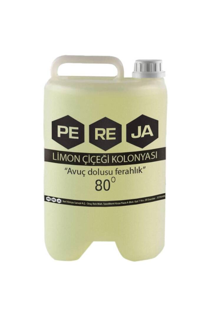 Limon Kolonyası 80 Derece 5 Litre - 1